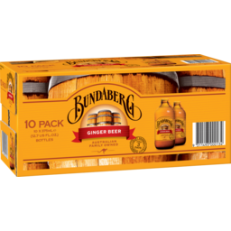 Photo of Bundaberg Soft Drink Ginger Beer 10 Pack