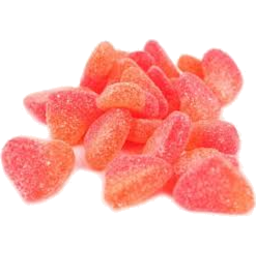 Photo of Big Lolly Sour Peach Hearts