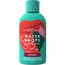 Photo of VITAL ZING Raspberry Water Drops 45ml