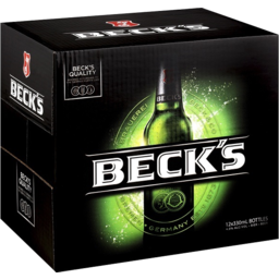 Photo of Becks Lager Bottles 12 Pack