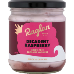 Photo of Raglan Gourmet Coconut Yoghurt Dairy-Free Raspberry