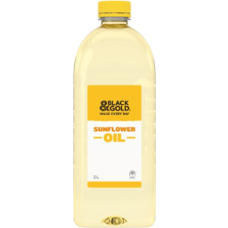 Photo of Black & Gold Sunflower Oil