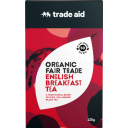 Photo of Trade Aid Organic English Tea 50 Pack