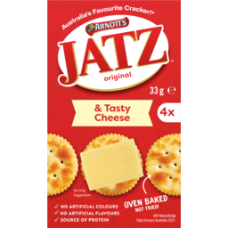 Photo of Arnotts Jatz Original & Tasty Cheese Crackers