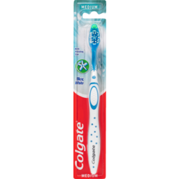 Photo of Colgate Max White Manual Toothbrush, 1 Pack, Medium Bristles With Polishing Star 