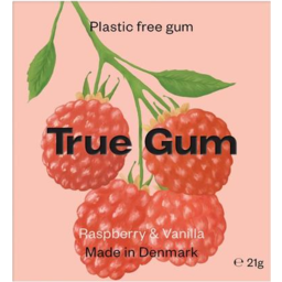 Photo of TRUE GUM Raspberry & Vanilla Gum