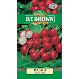 Photo of D.T.Brown Seeds Radish Cherry Belle