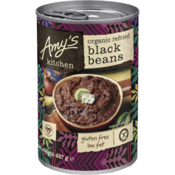 Photo of Amy's Kitchen Organic Refried Black Beans 437g