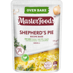 Photo of Masterfoods Shepherds Pie Oven Bake Recipe Base
