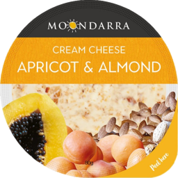 Photo of Moondarra Cheese Apricot & Almond Cream 80gm