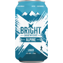 Photo of Bright Brewery Alpine Lager 355ml