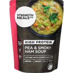 Photo of Strength Meals Co Soup Smoky Pea Ham 320g