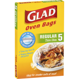 Photo of Oven Bags, Glad Regular 5-pack
