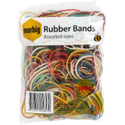 Photo of Marbig Rubber Band Assorted 