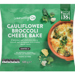 Photo of Community Co Cauliflower Broccoli Cheese Bake 600g