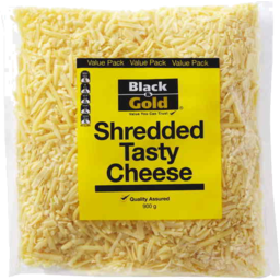 Photo of Black & Gold Cheese Shredded Tasty 900gm