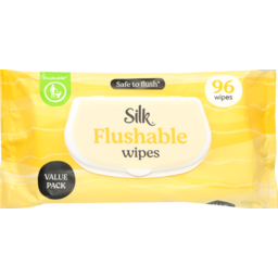 Photo of Silk Wipes Flushable Value Pack 96 Each 96
