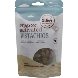 Photo of 2die4 Activated Pistachios 100g