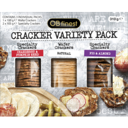 Photo of Ob Finest Cracker Selection Variety Pack 310g