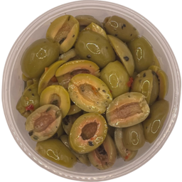 Photo of Split Green Olives