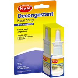 Photo of Nyal Decongestant Nasal Spray Non-Drowsy 15ml