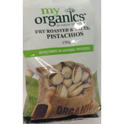 Photo of My Organics Nuts Pistachios Dry Roasted Salted (150g)