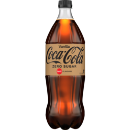 Photo of Coca-Cola Zero Coca-Cola Vanilla Zero Sugar Soft Drink Bottle 1.25l