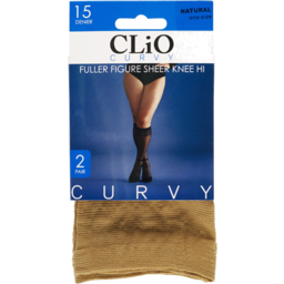 Photo of Clio Curvy Knee 15d 2 Pack