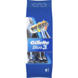Photo of Gillette Blue 3 Disposable Shaving Razors 8 Pack