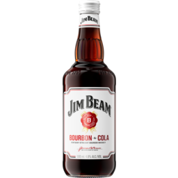 Photo of Jim Beam White Bourbon & Cola Longneck 500ml 12pk