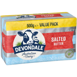 Photo of DEVONDALE Butter 500g Value Pack