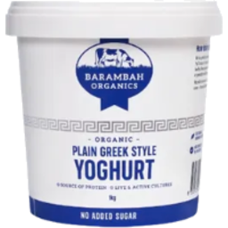 Photo of Barambah Yoghurt - Plain Greek Style