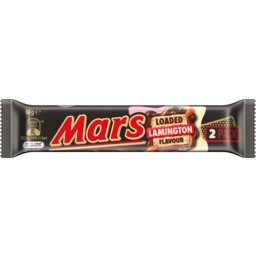 Photo of Mars Loaded Lamington Flavoured Chocolate Bar 2 Pack