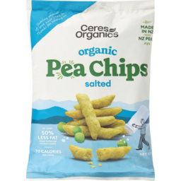 Photo of Ceres Organics Salted Pea Chips 100g
