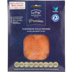 Photo of Woodbridge Smokehouse Atlantic Smoked Salmon Sliced 200g