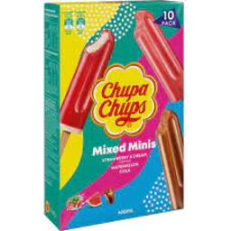 Photo of Chupa Chups Ice Cream Mini Sticks 10 Pack
