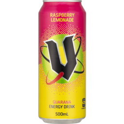 Photo of V Energy Drink Rasp/Lem 500ml