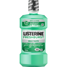 Photo of Listerine Fresh Burst Zero Alcohol Mouthwash 250ml