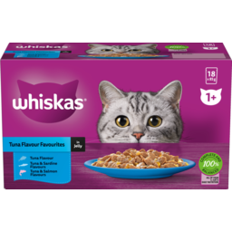 Photo of Whiskas Tuna Favourites In Jelly Mvms 18x85g