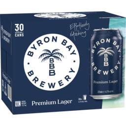 Photo of Byron Bay Brewery Premium Lager Can