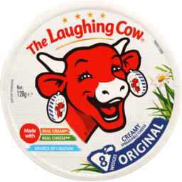 Photo of The Laughing Cow Cheese Wedges Original 128g