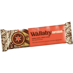 Photo of Wallaby Dark Choc Rice Fruit/Nut Bar 50gm