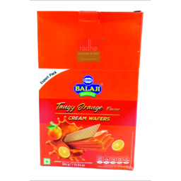 Photo of Balaji Cream Wafers - Orange