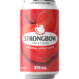 Photo of Strongbow Original Apple Cider Can 375ml