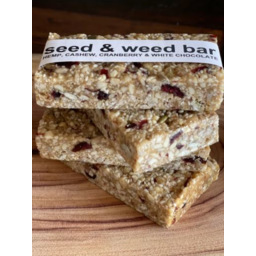 Photo of Seed & Weed G/Free Hemp Cashew Cran & White Choc Bar