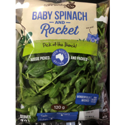 Photo of Community Co Baby Spinach & Rocket 120g