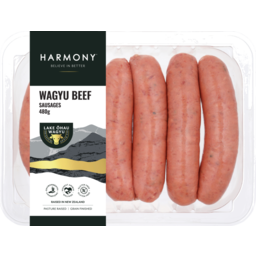 Photo of Harmony Beef Sausages Wagyu