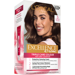 Photo of Loreal Excellence Creme Colour Natural Brown Single Pack