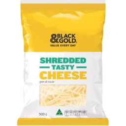 Photo of Black & Gold Tasty Shredded Cheese 500gm