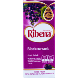 Photo of Ribena Blackcurrant Fruit Drink 6x250ml